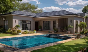 backyard pool installation